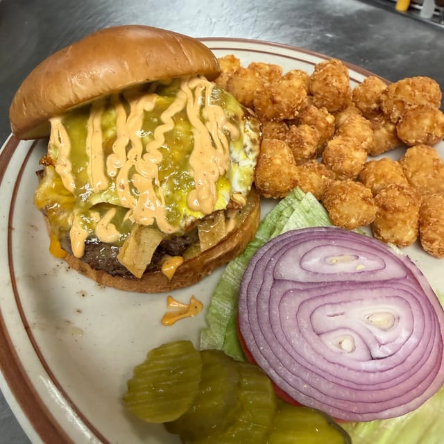 The Cure Burger.