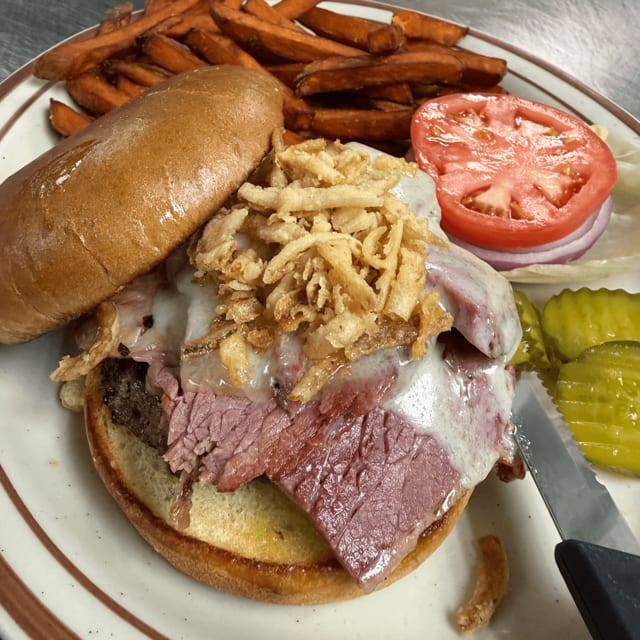 Irish Burger.