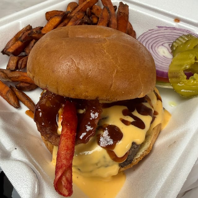 The Borracho Burger.